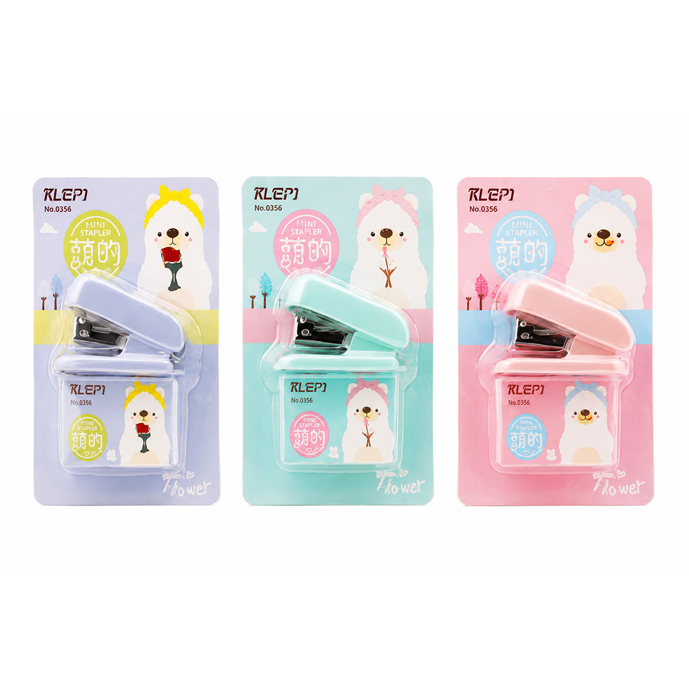 Mini Stapler with Staples Set Klepi