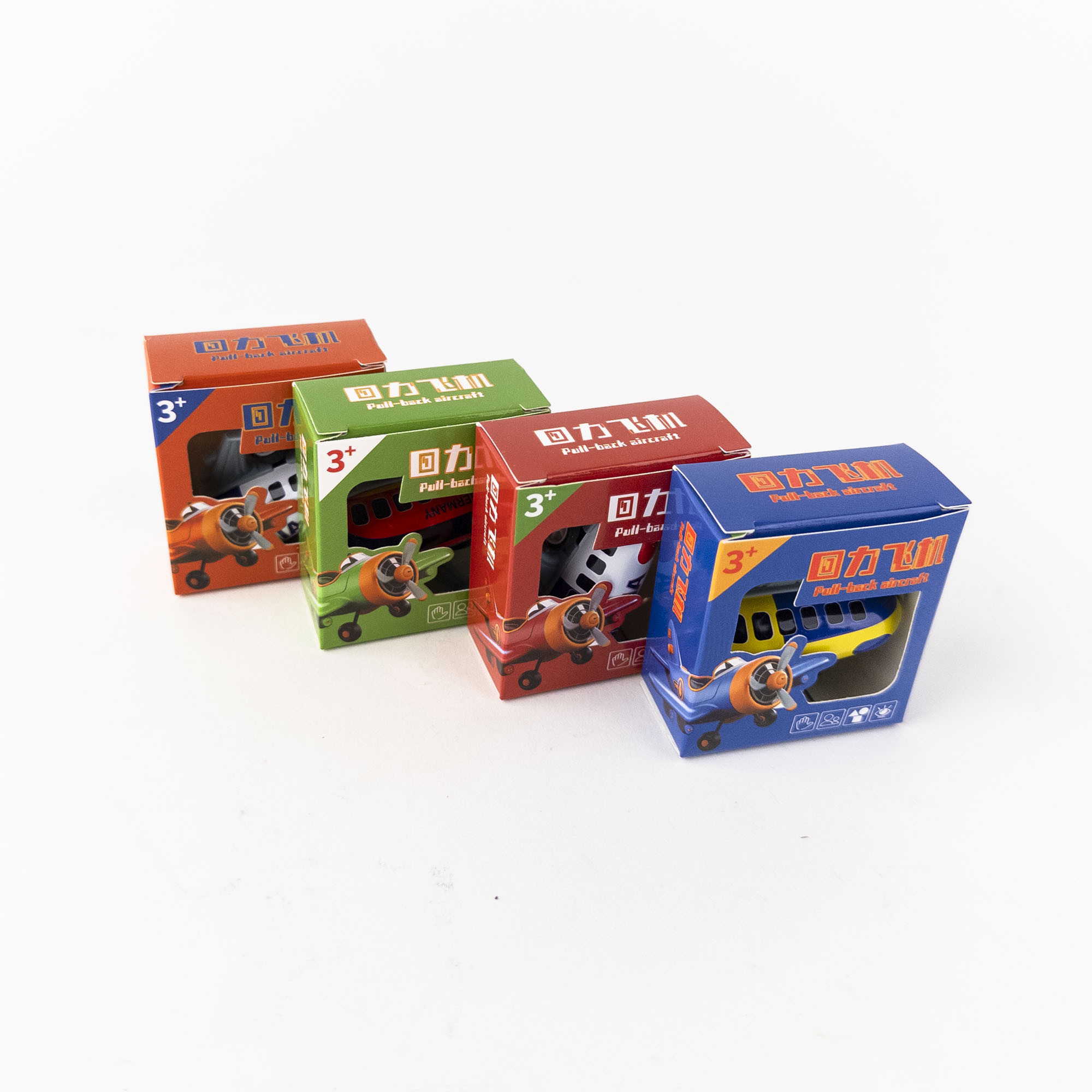 Mini-avion militar 5 cm în cutie
