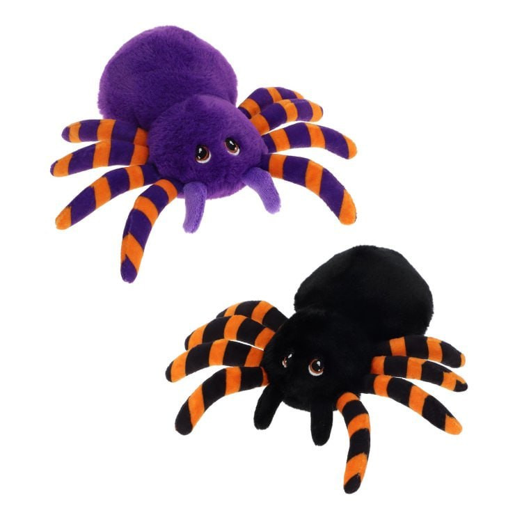 Keel Toys Keeleco Spiders Soft Toy, 15 cm, 2 Assorted Designs