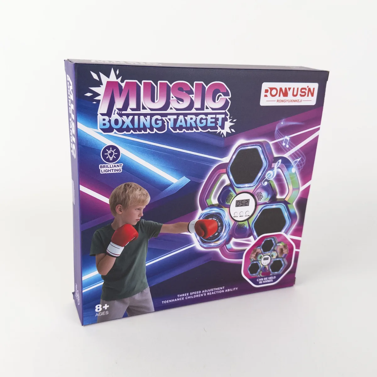 Interactive Music Boxing Target 24.5×24.5 cm